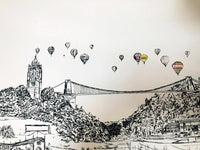 Bristol Skyline Art Print