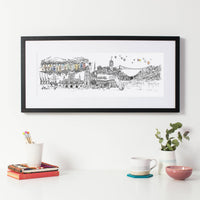 Bristol Skyline Art Print