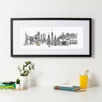 New York Skyline Print - 1