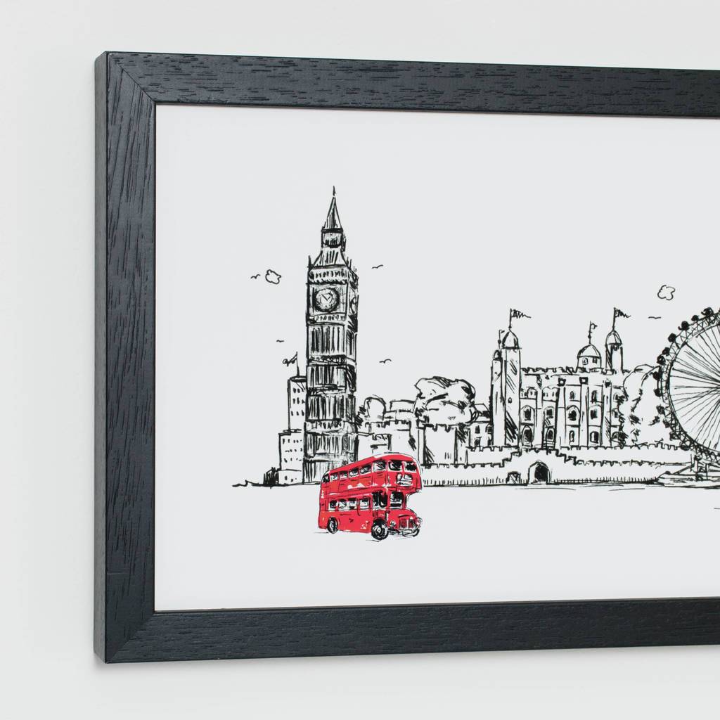 London skyline print | Natalie Ryan