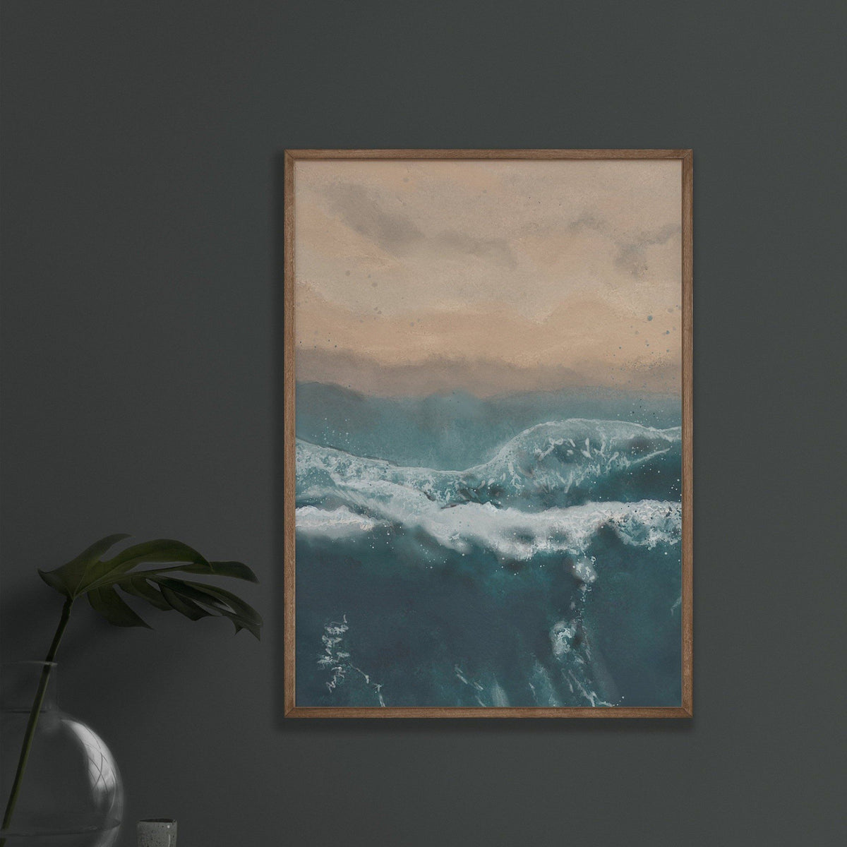 Wave Art Print - 0