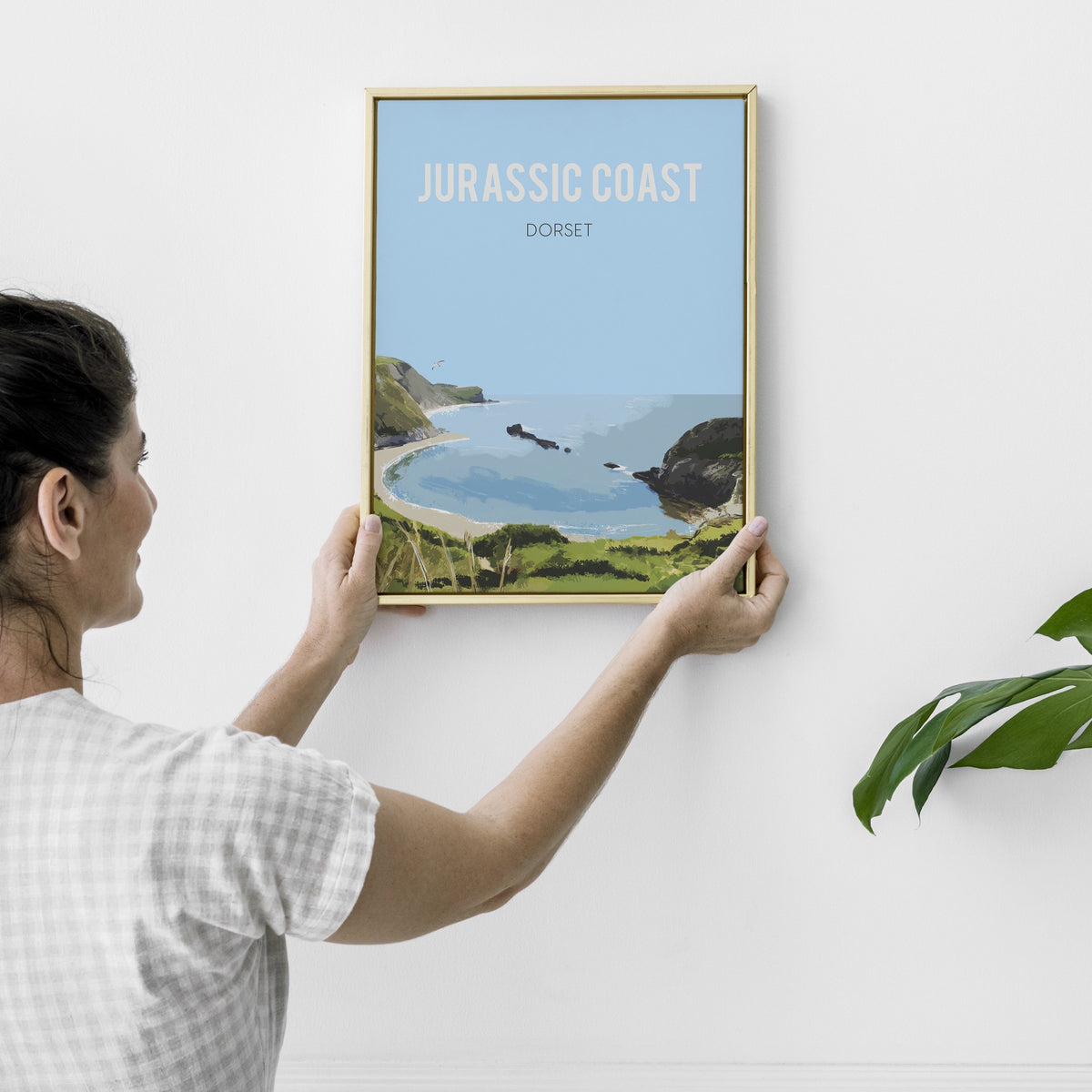 Jurassic Coast Dorset Art Print | Natalie Ryan Design