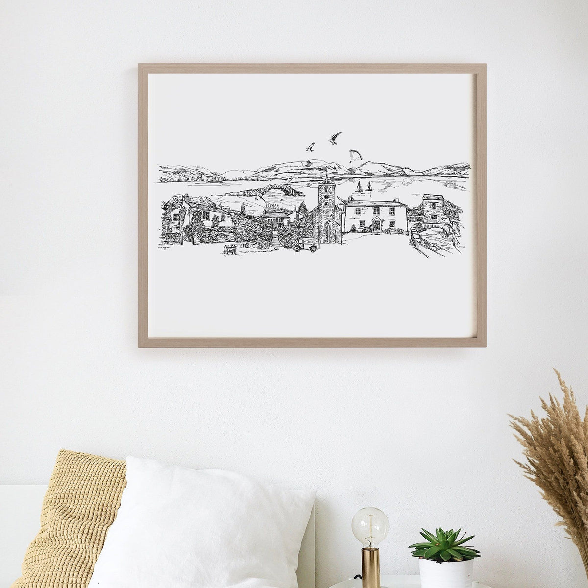 Lake District skyline print - 4