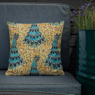 Letter Z, vintage monogram graphic cushion