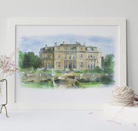 Wedding Venue Illustration