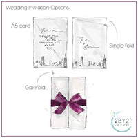 Your Skyline Wedding Invitations