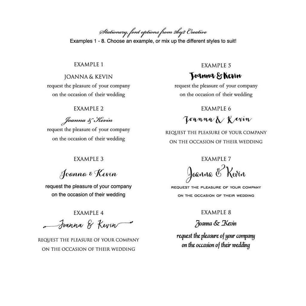 Your Skyline Wedding Invitations