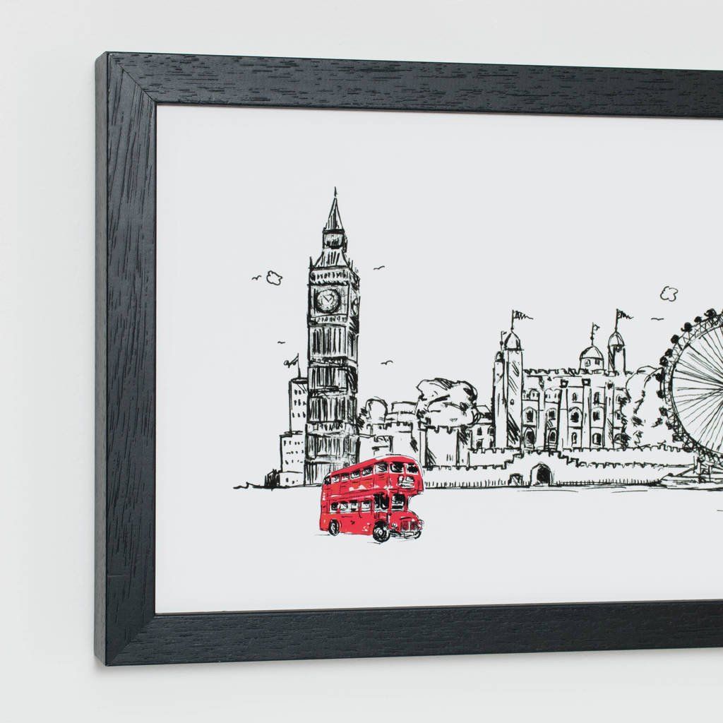 London Skyline Print