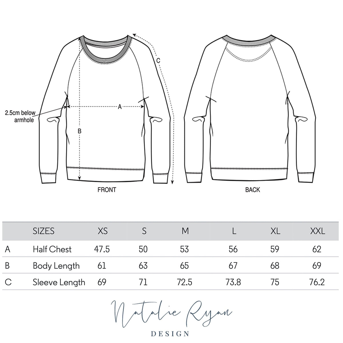 Winchester Sweatshirt | Natalie Ryan Design